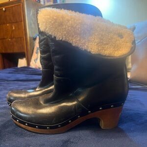 UGG Women's Black Shearling Boots